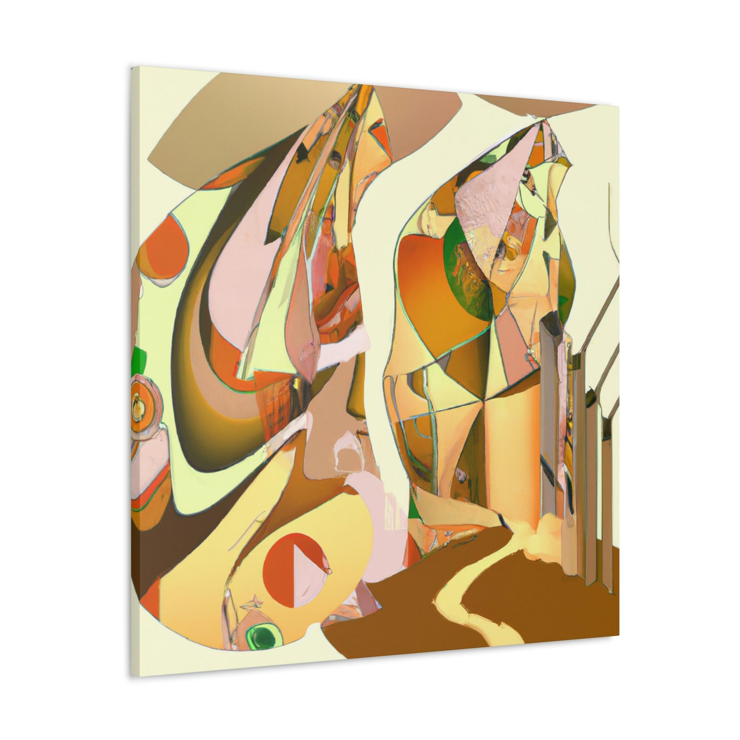 Mountainous Abstraction - Canvas