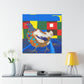 Chickens Take Flight - Canvas