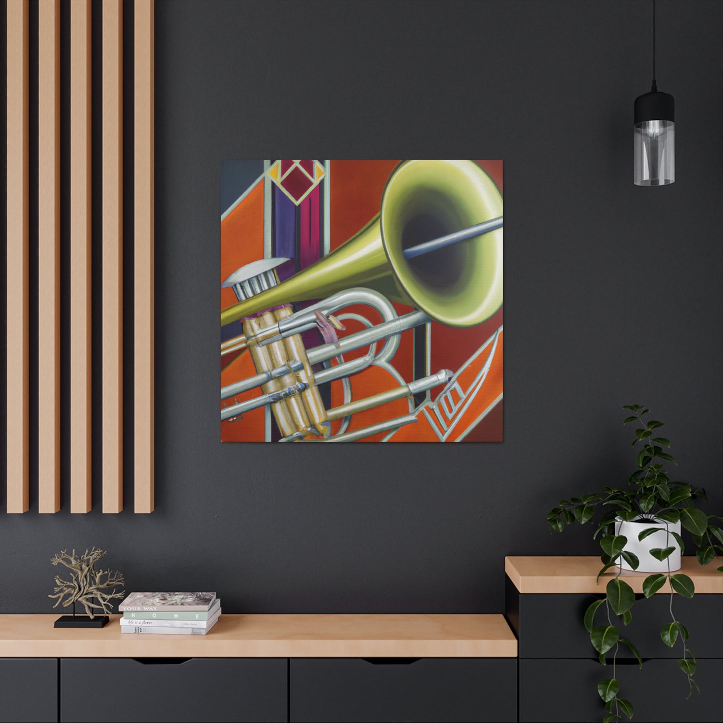 "Tuned Trumpet Symphony" - Canvas