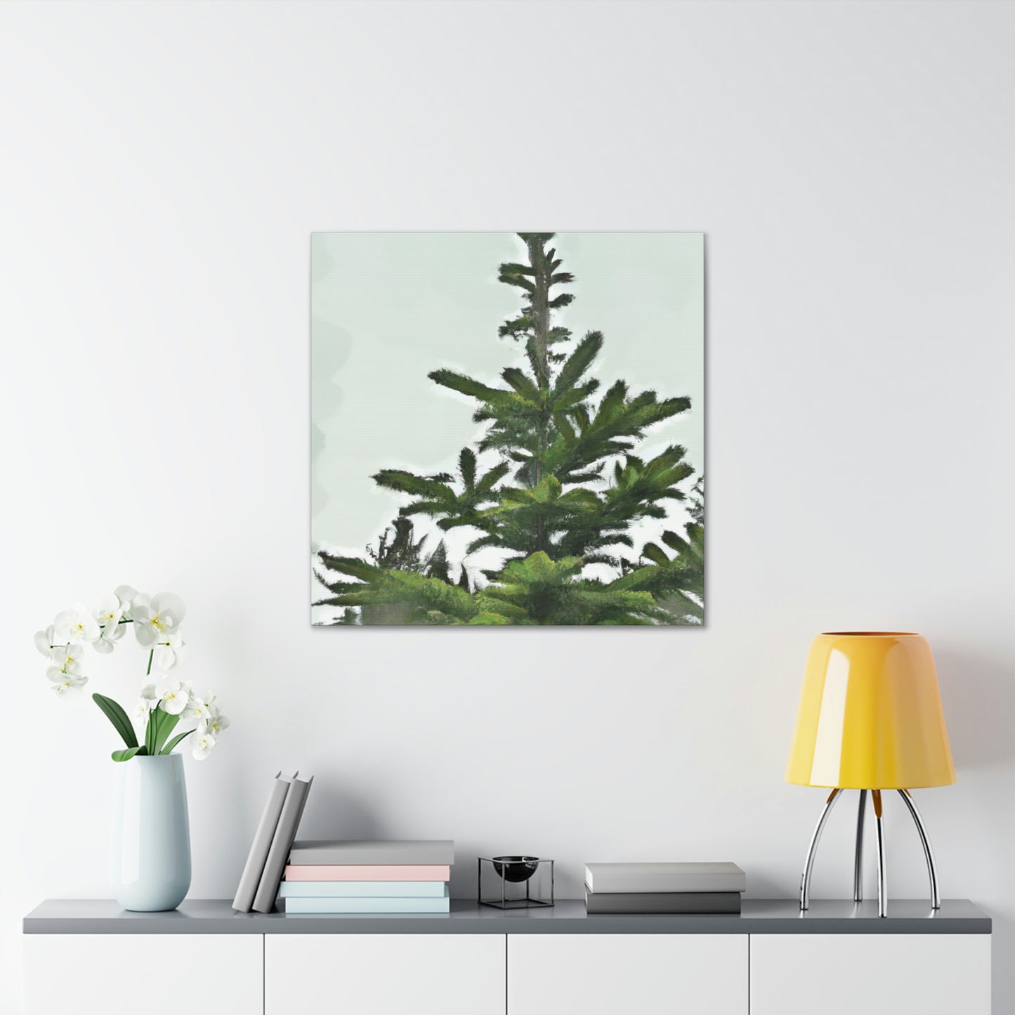 Douglas Fir Solitude. - Canvas