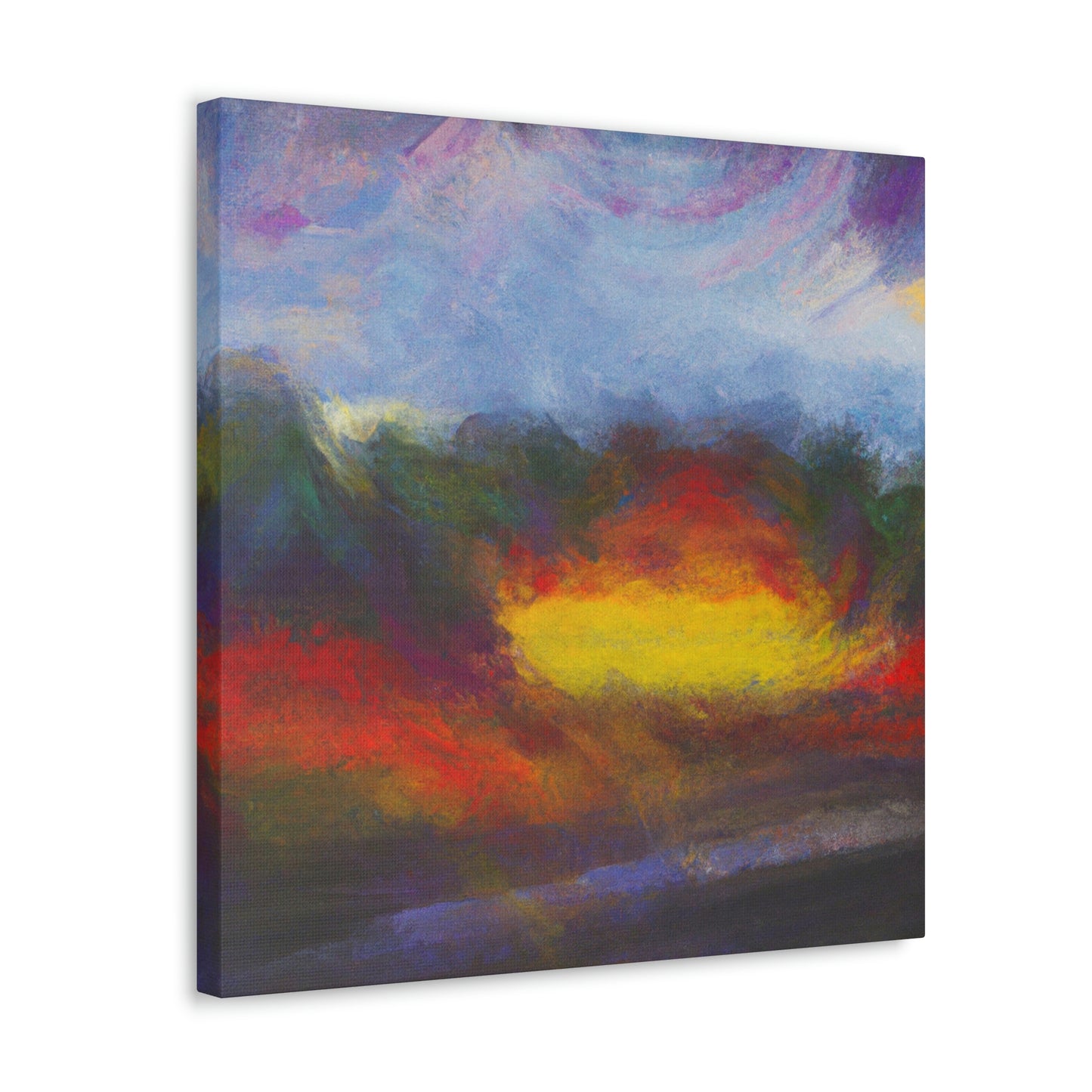 Dawn of Floral Beauty - Canvas