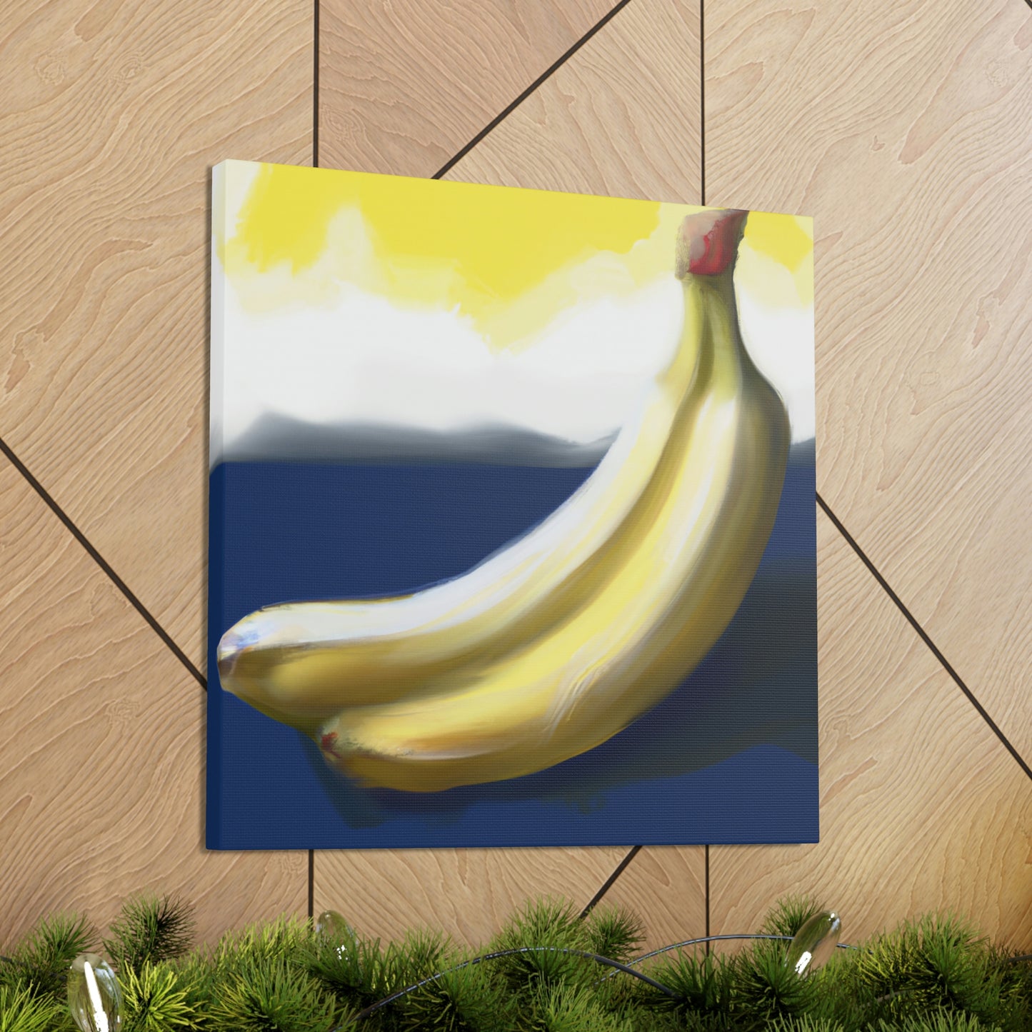 "Bananna's Neoclassical Delight" - Canvas