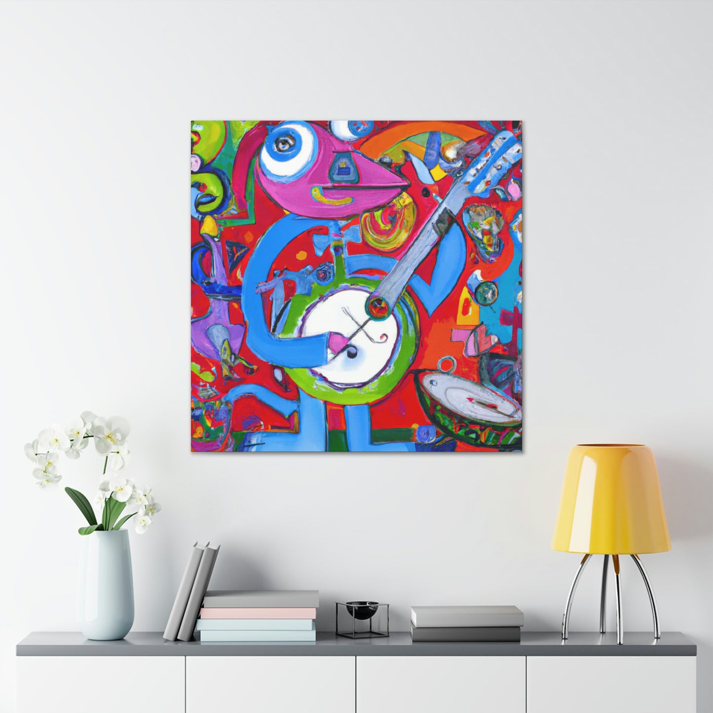 "Banjo of Abstractions" - Canvas