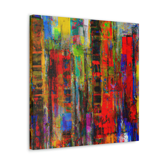 "Awe of Expressionist Strokes" - Canvas