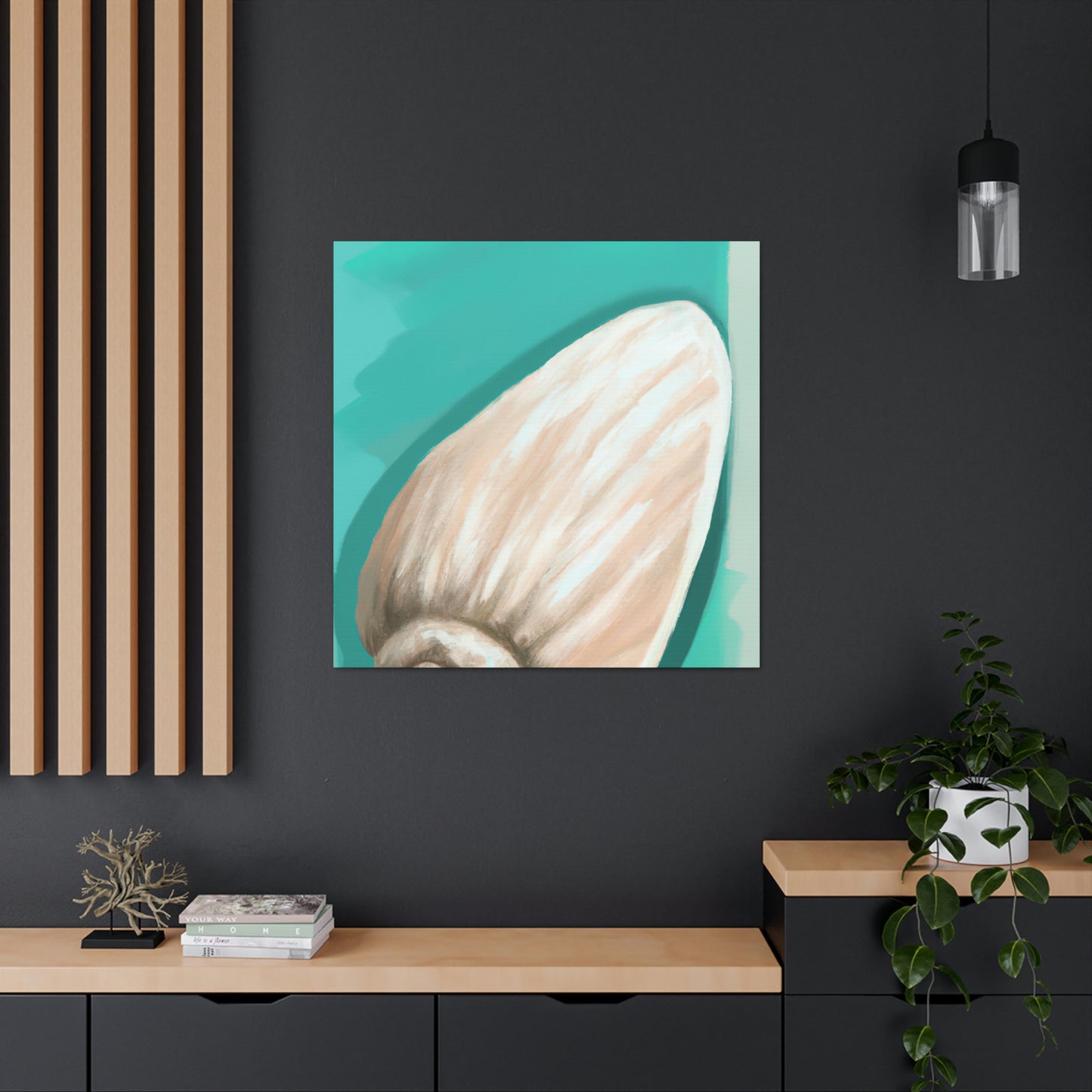 "Sea Shell Simplicity" - Canvas