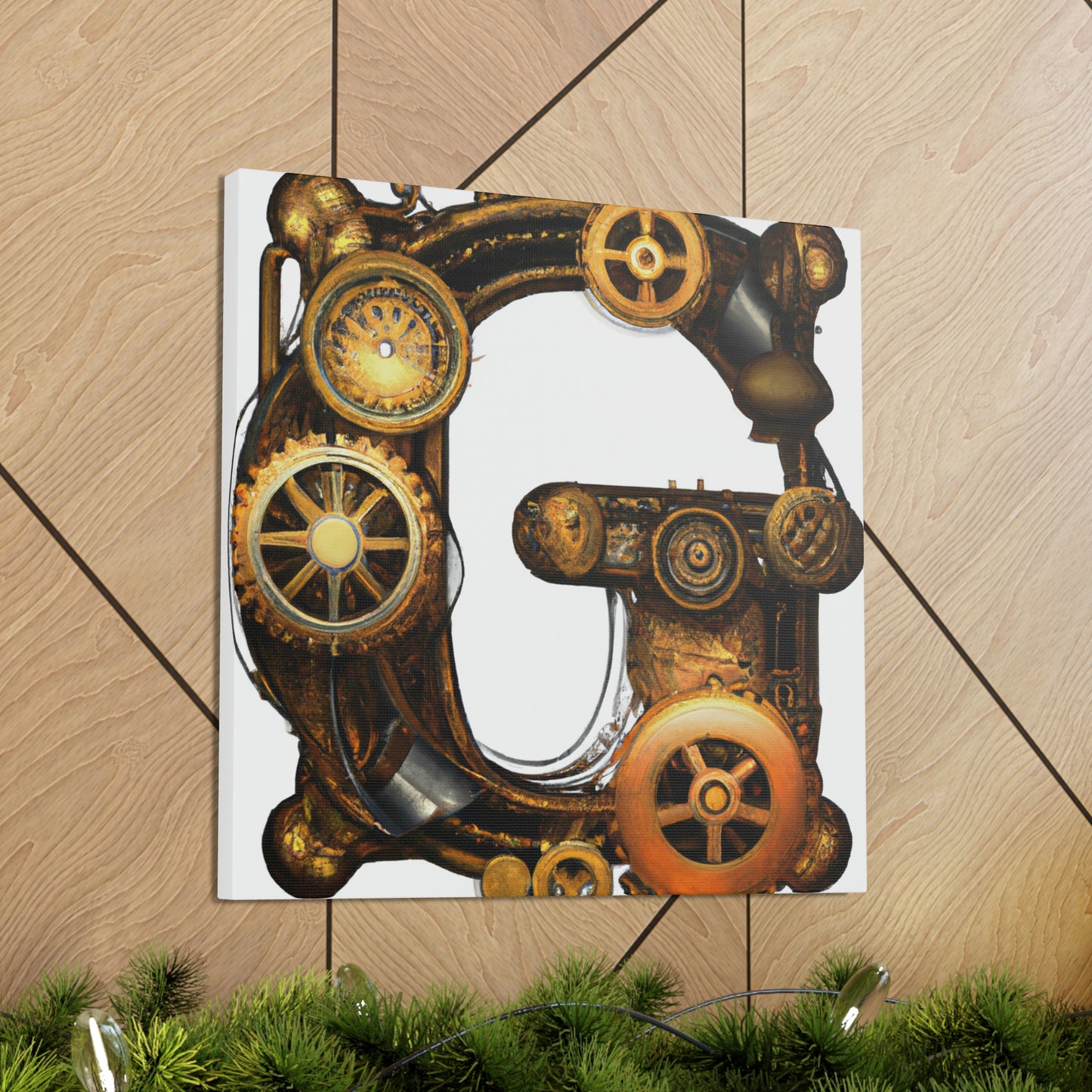 Gears of Progress - Canvas