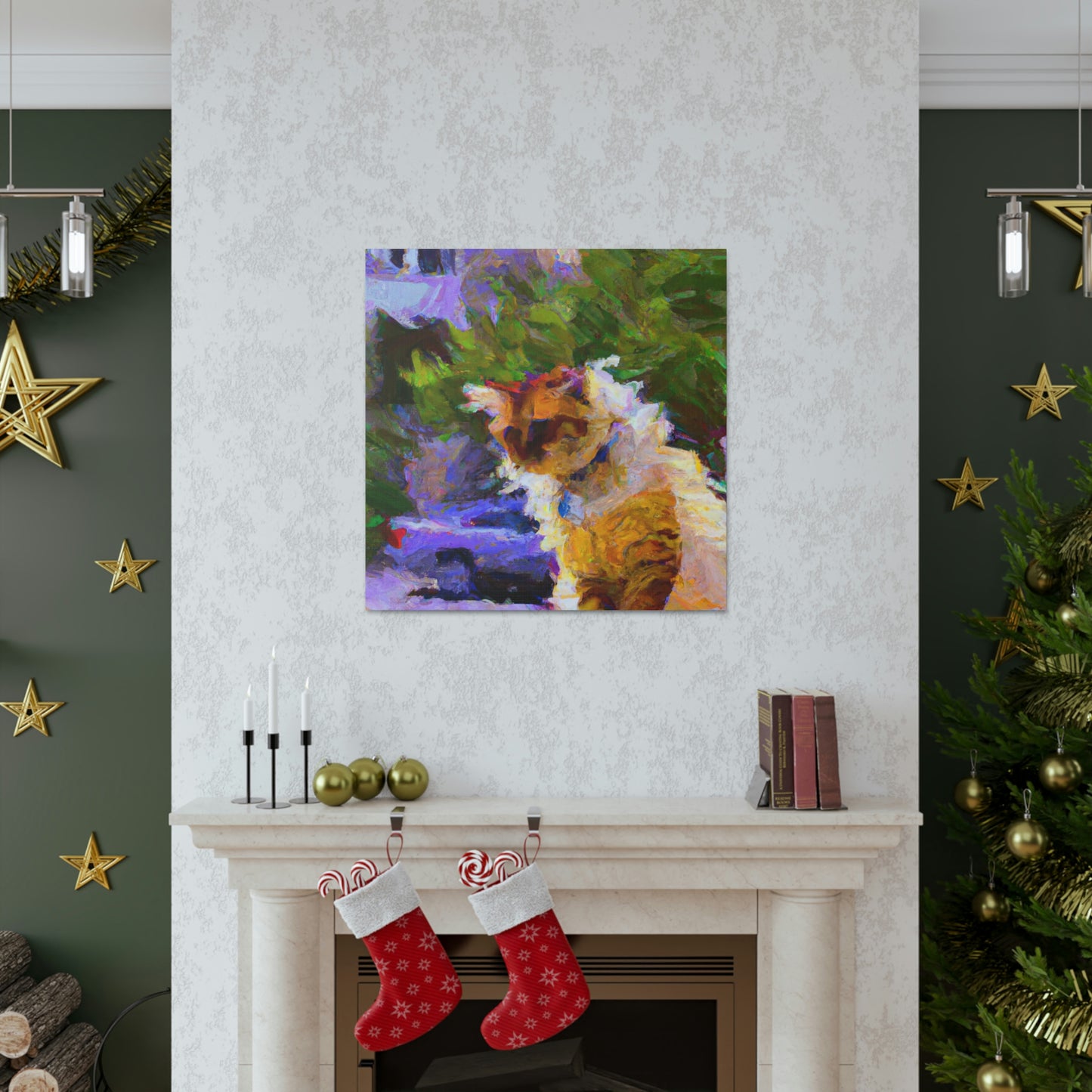 "Cats in Impressionism" - Canvas