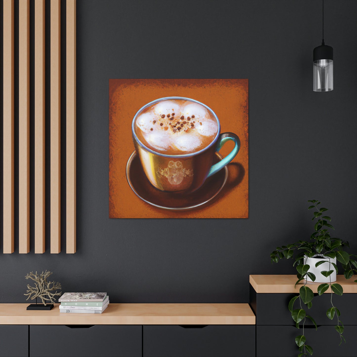 "Cappuchino in Neoclassicism". - Canvas