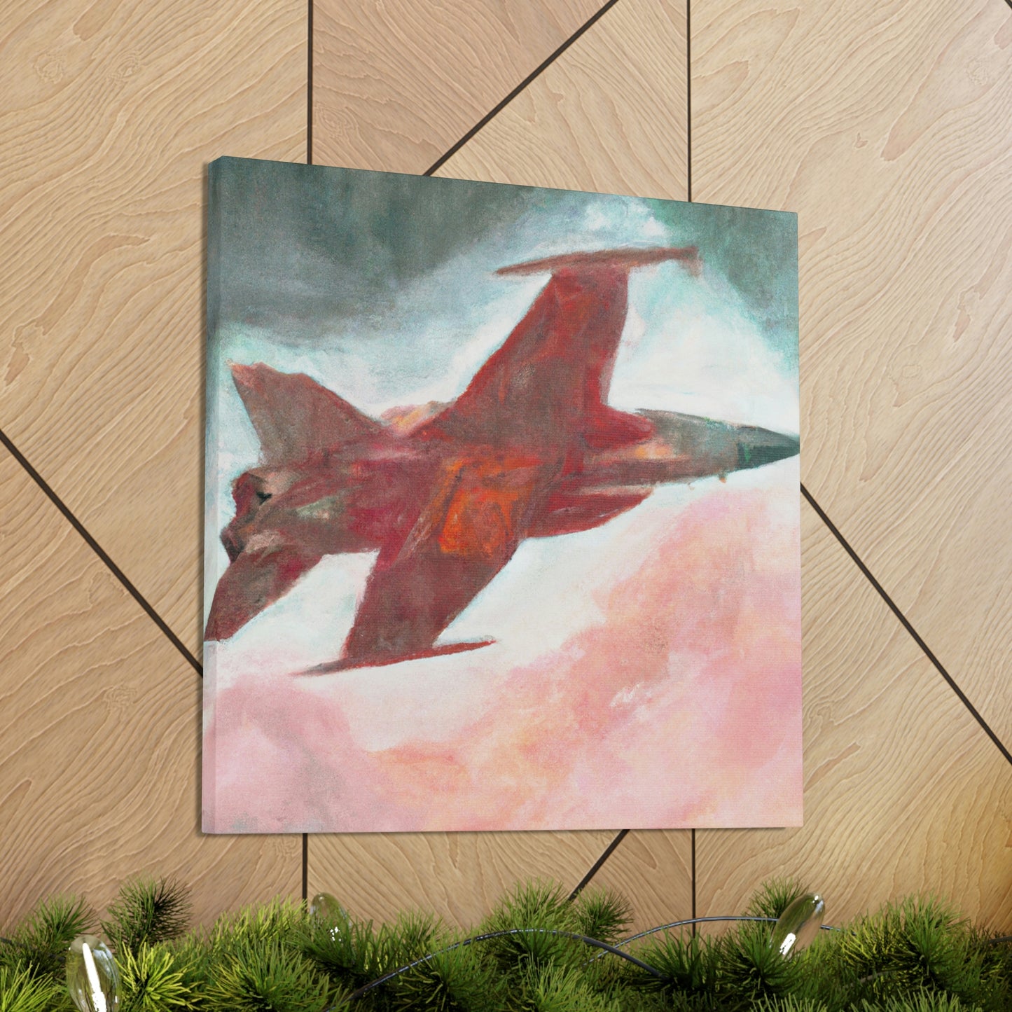 "Supersonic Fighter Ballet" - Canvas