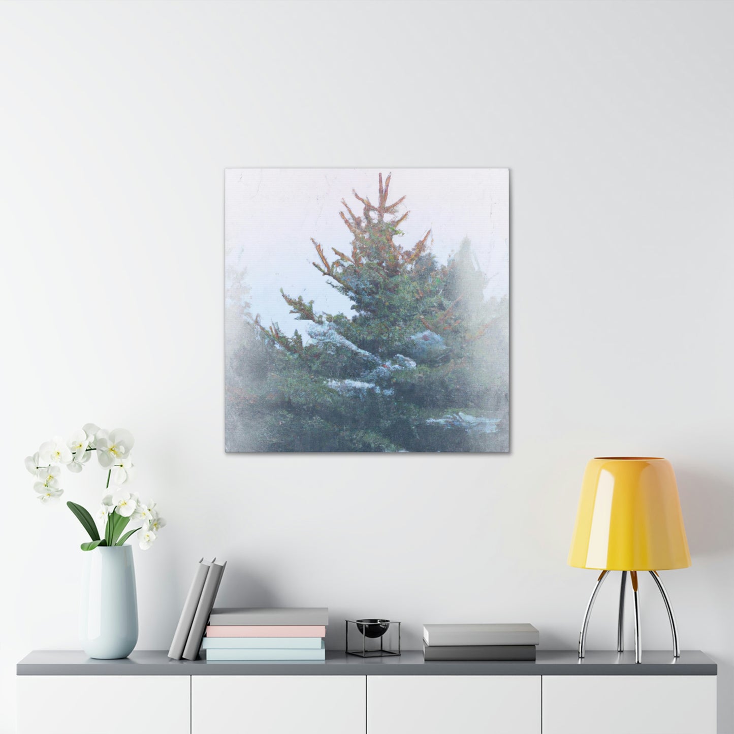 Spruce in the Woods - Canvas