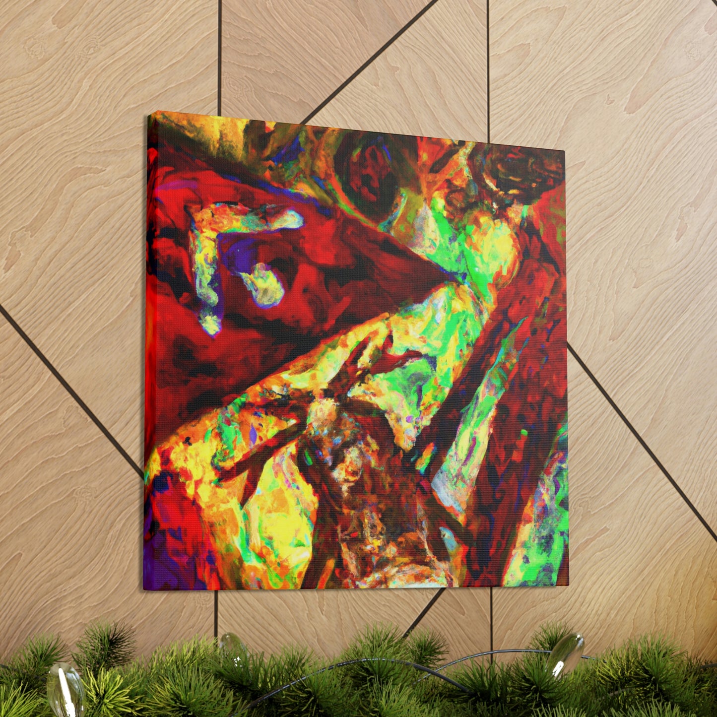 "Chaotic Reflection Symphony" - Canvas