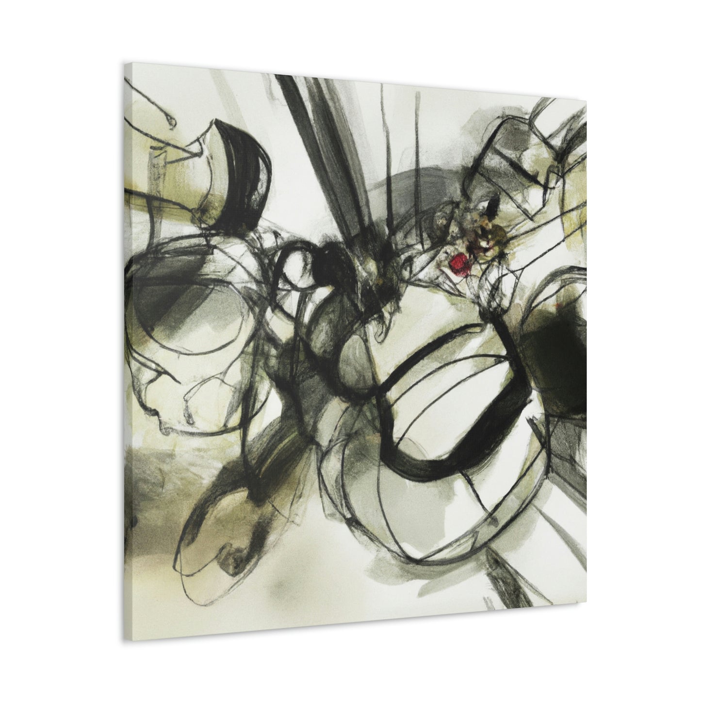 "Grenades in Abstraction" - Canvas