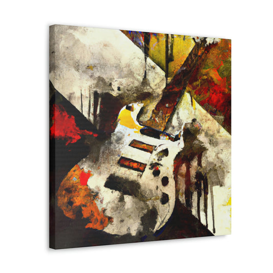 Electric Guitar Power - Canvas