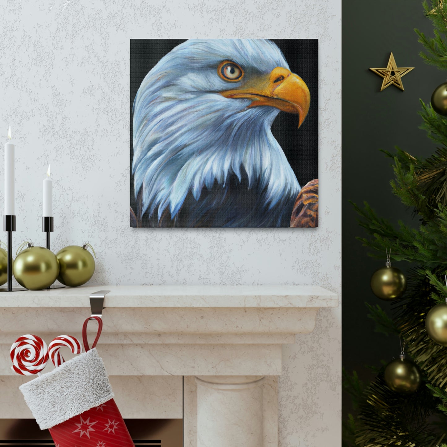 "Bald Eagle Realism!" - Canvas