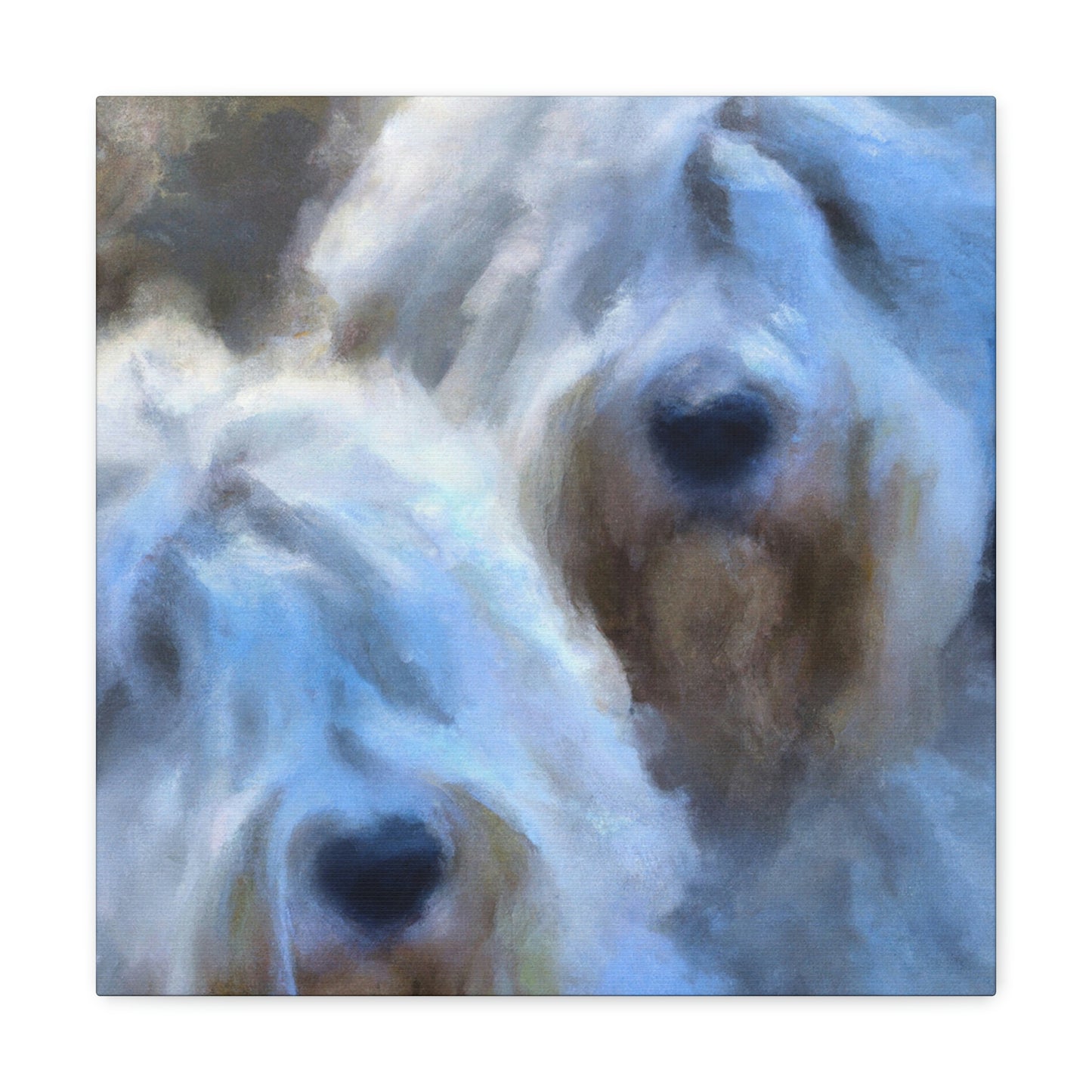 Old English Sheepdog Dream - Canvas