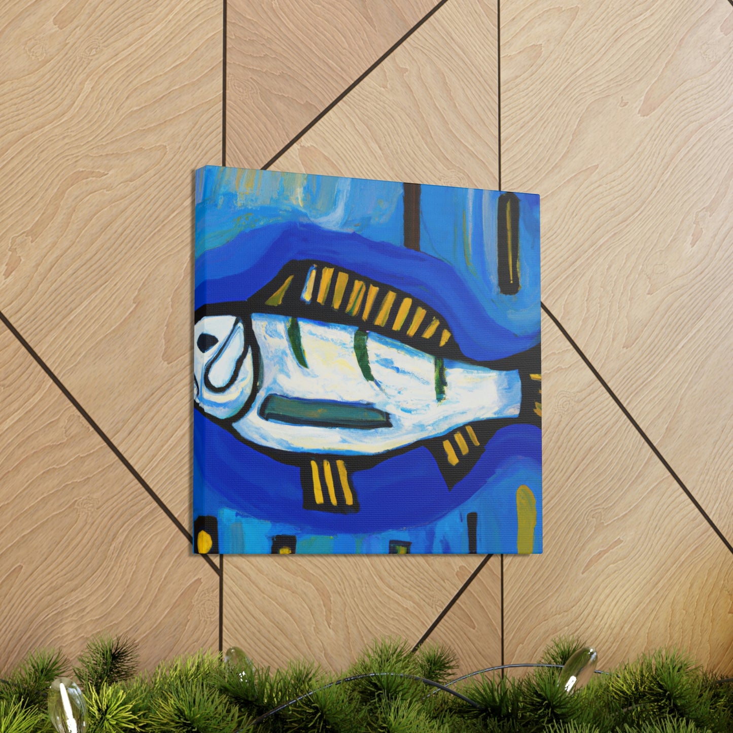 Bass in Expressionism - Canvas