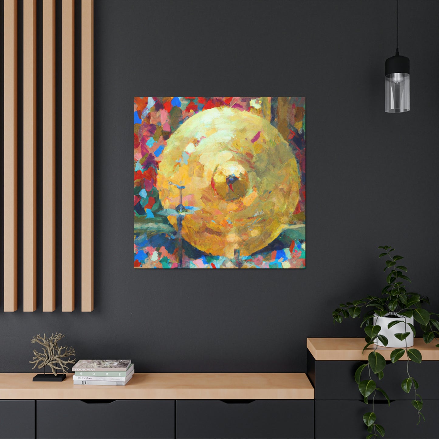 "Cymbal Cadence - Canvas" - Canvas