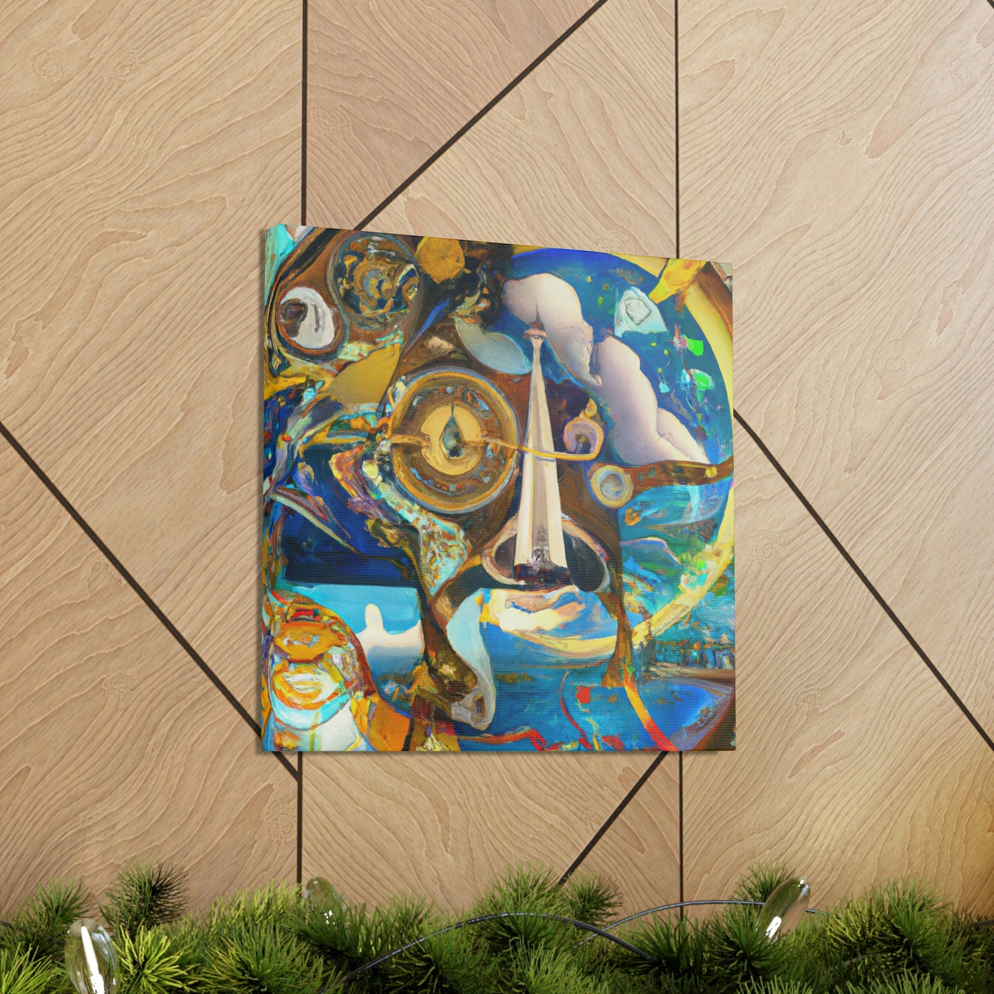 "Compass Awe Surreal" - Canvas