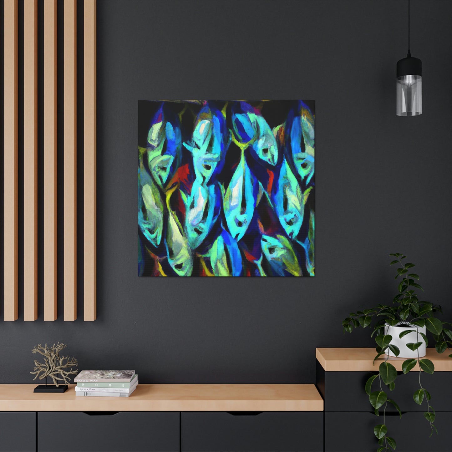 "Fish of the Future" - Canvas