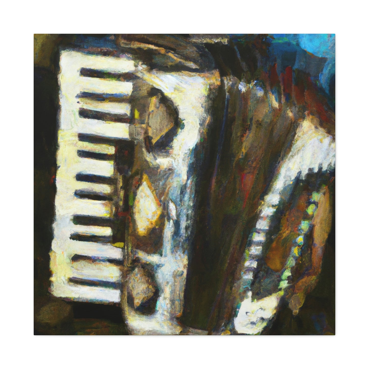 Accordion Epicenter - Canvas