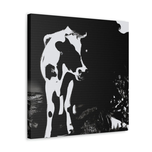 Milking the Contentment - Canvas