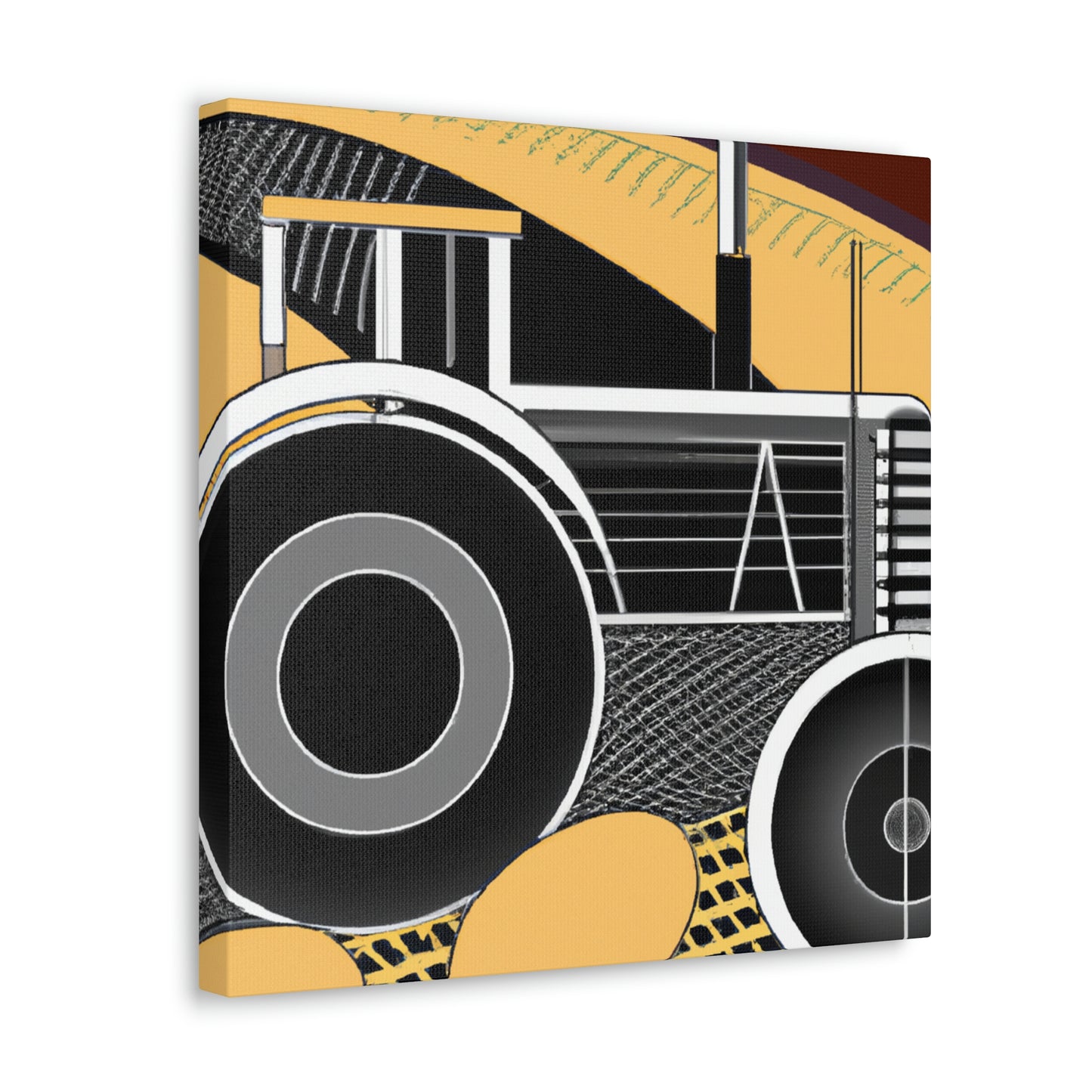 Tractor in the Jazz Age - Canvas