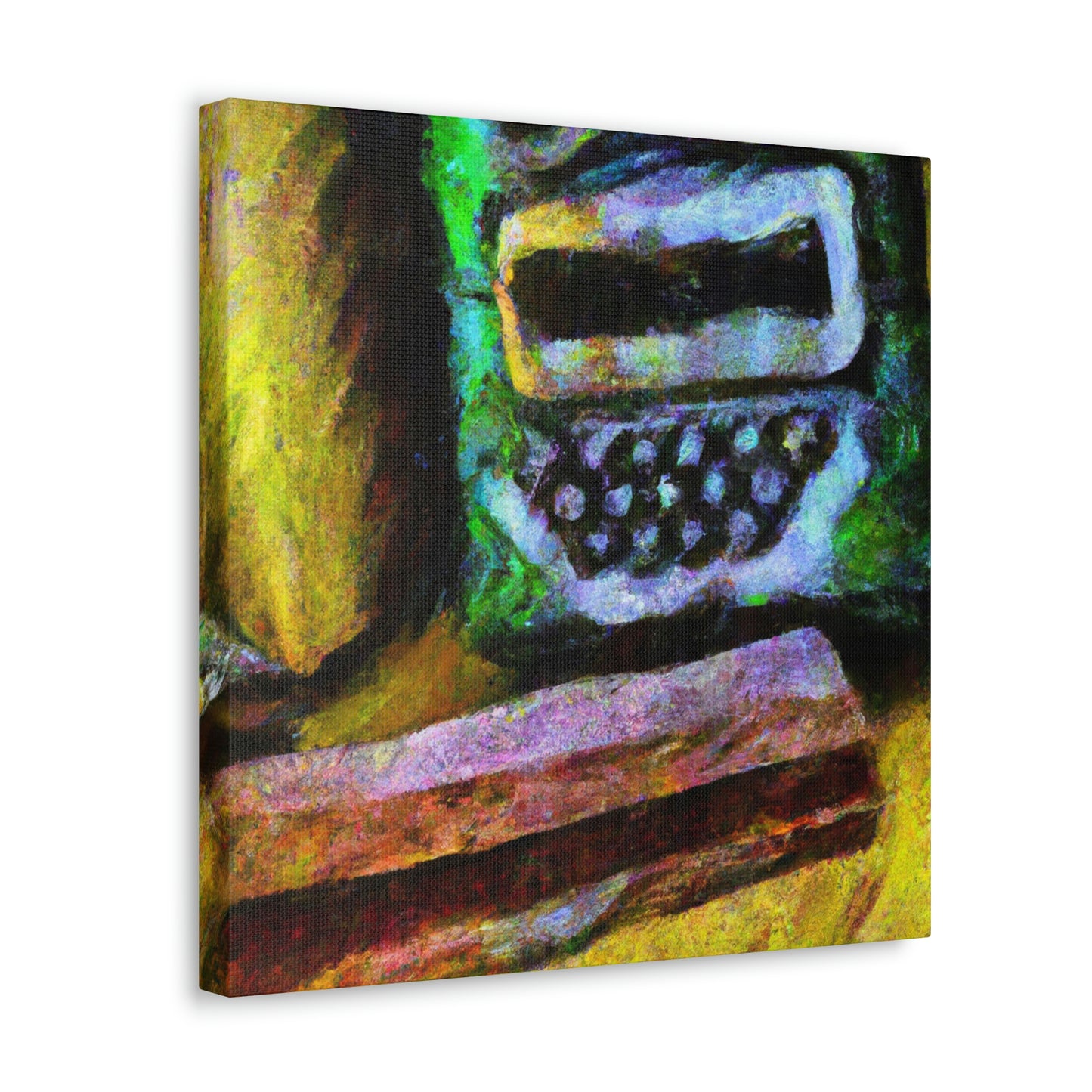 Harmonica in Expressionism - Canvas