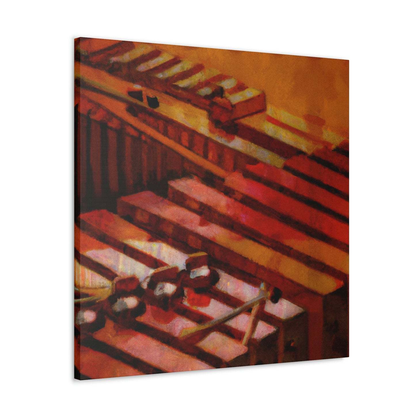 Xylophone in Deco Style - Canvas