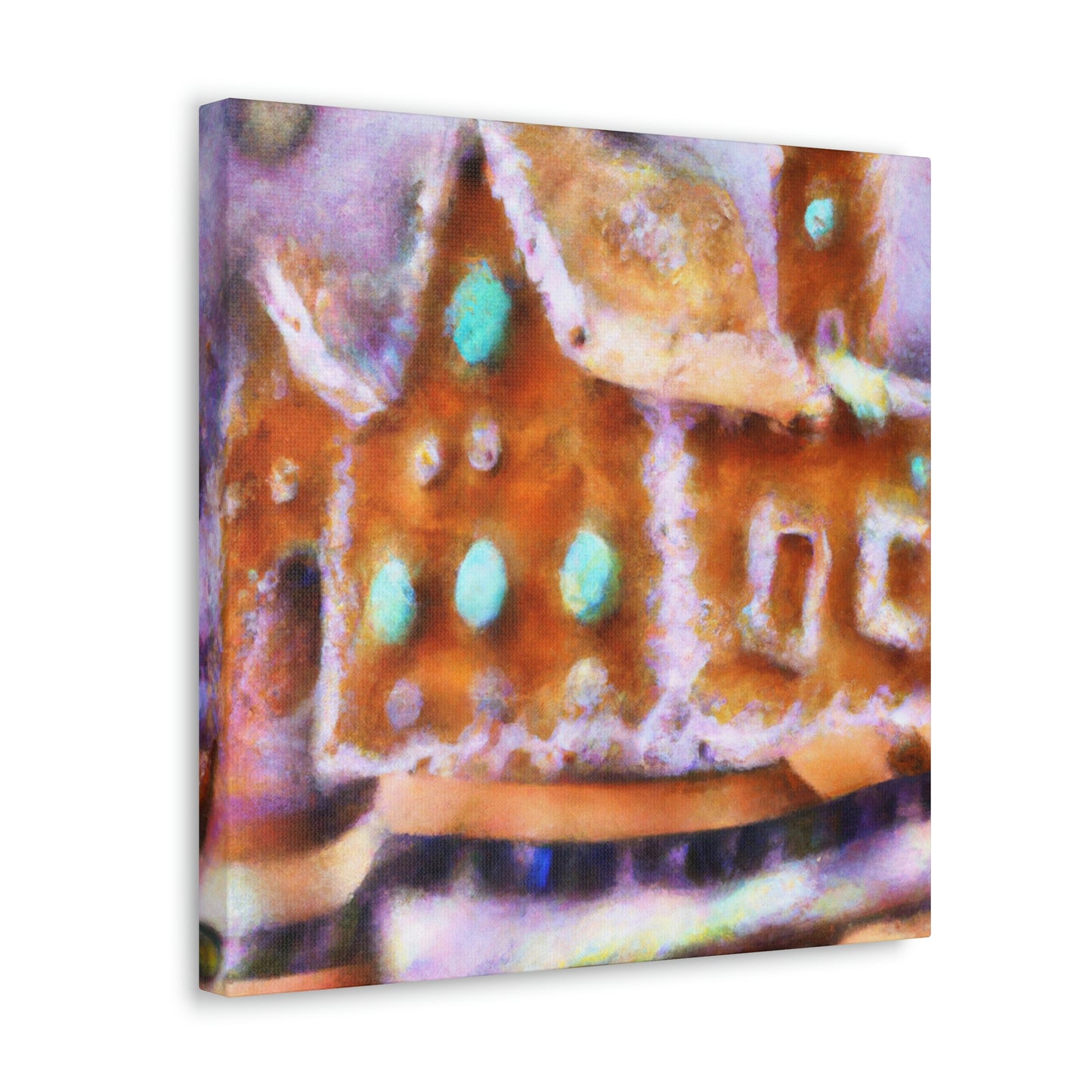 Gingerbread House Dream - Canvas