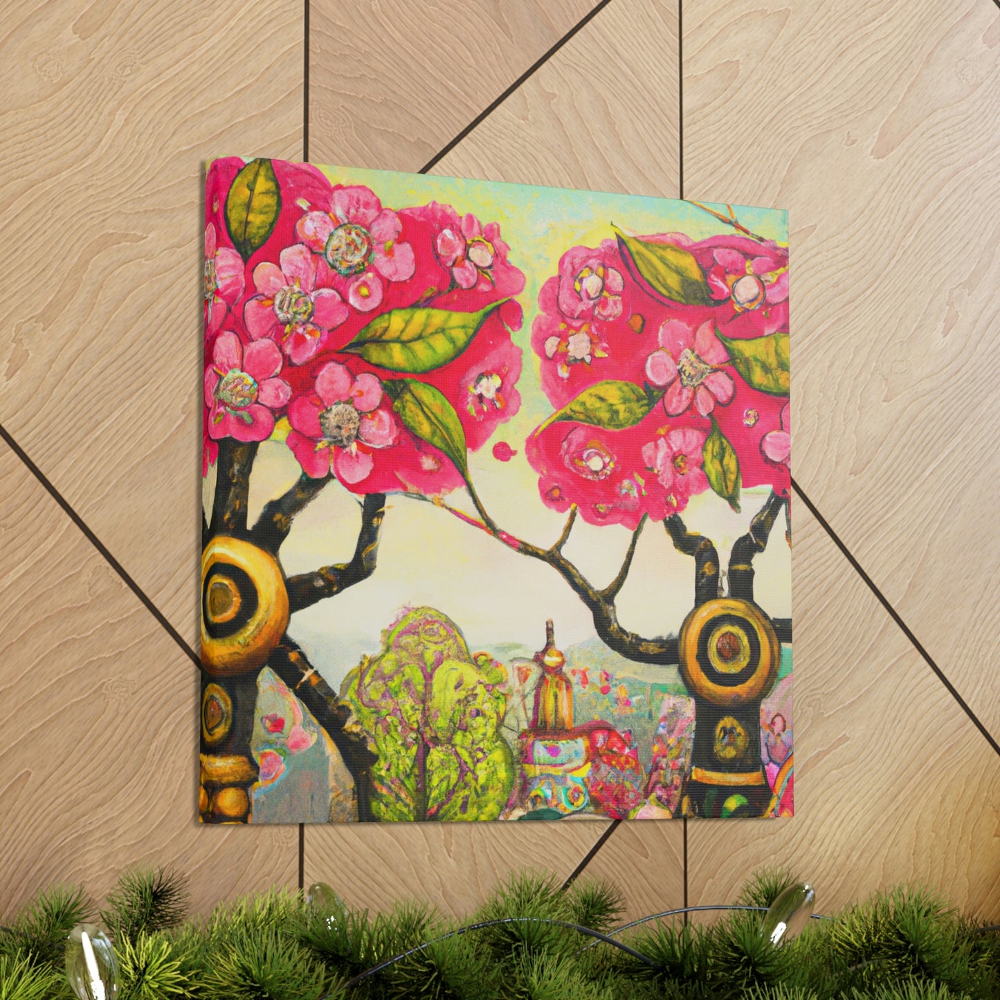 Cherry Blossoms Aweigh - Canvas