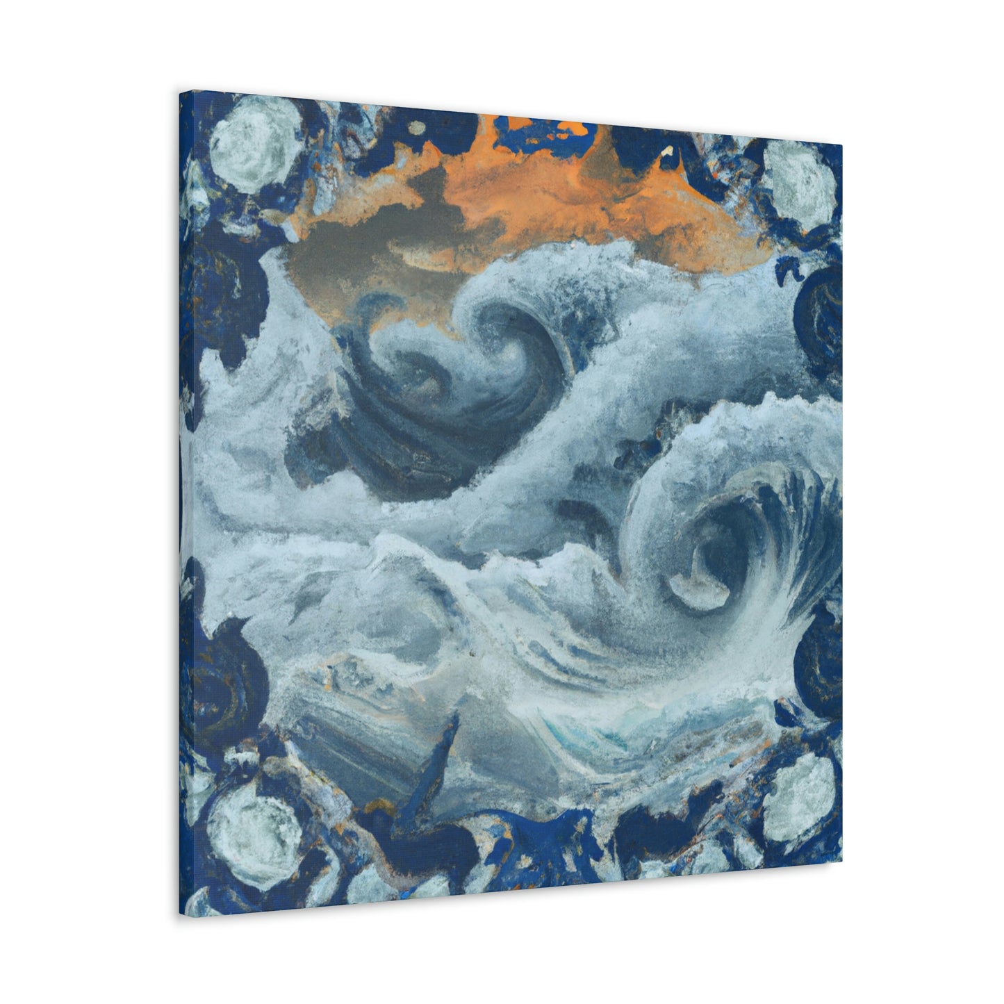 "Sailing the Waves - Canvas" - Canvas