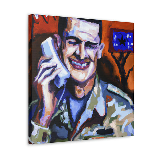 "Communications Specialist Expressionism" - Canvas