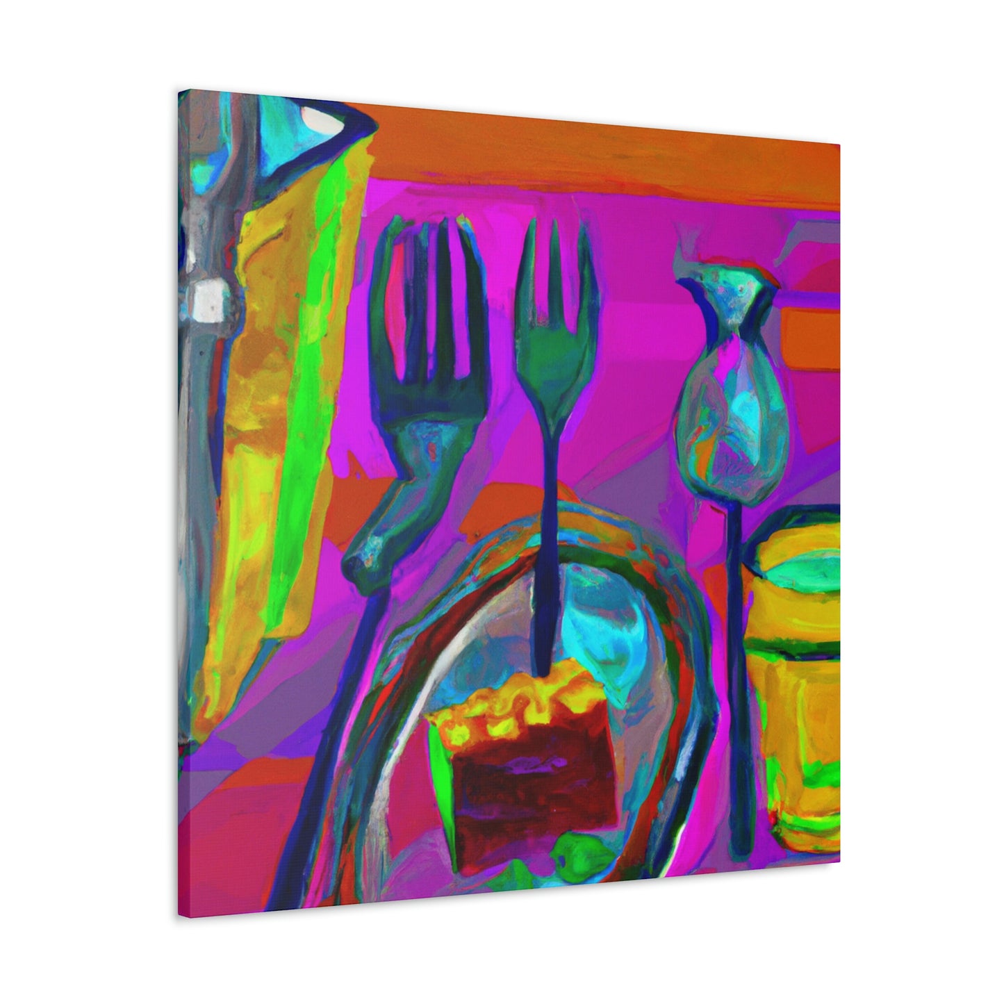 Silverware Serendipity - Canvas