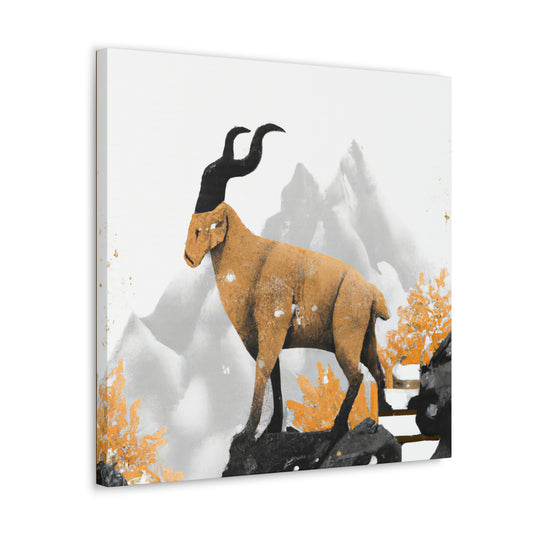 Mountain Goat Splendor. - Canvas