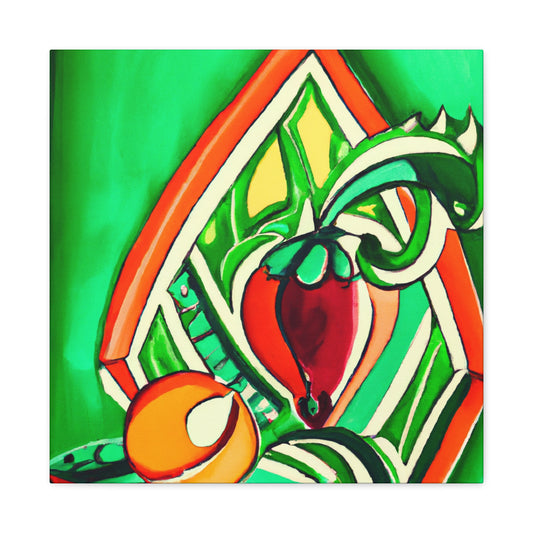 "Fruit Deco Splendor" - Canvas