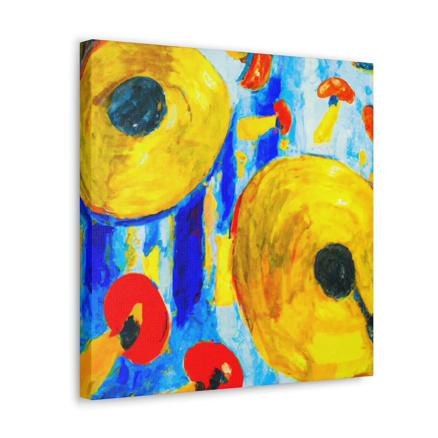 "Cymbals in Expressionism" - Canvas