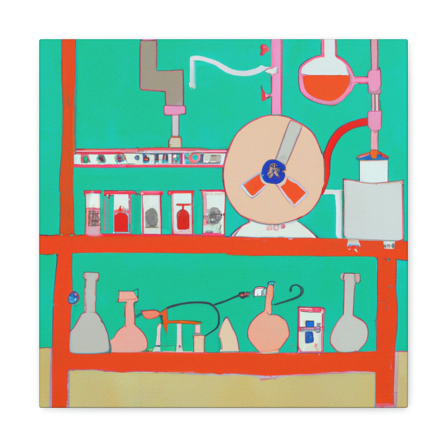 "A Laboratory Alchemy" - Canvas