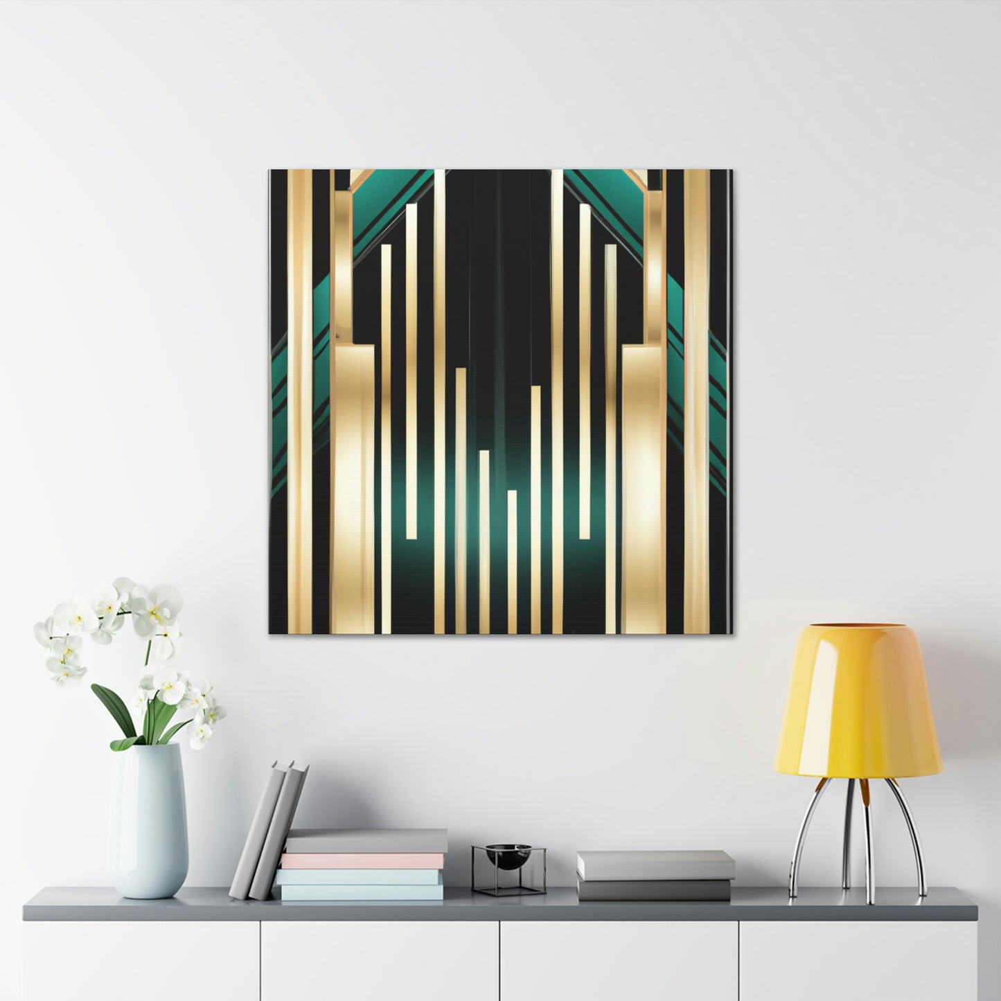 "Luxury of City Lights" - Canvas