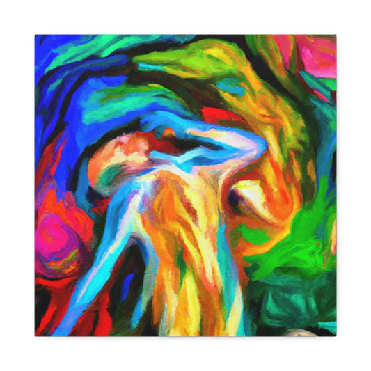 Fauvist Flame of Color - Canvas