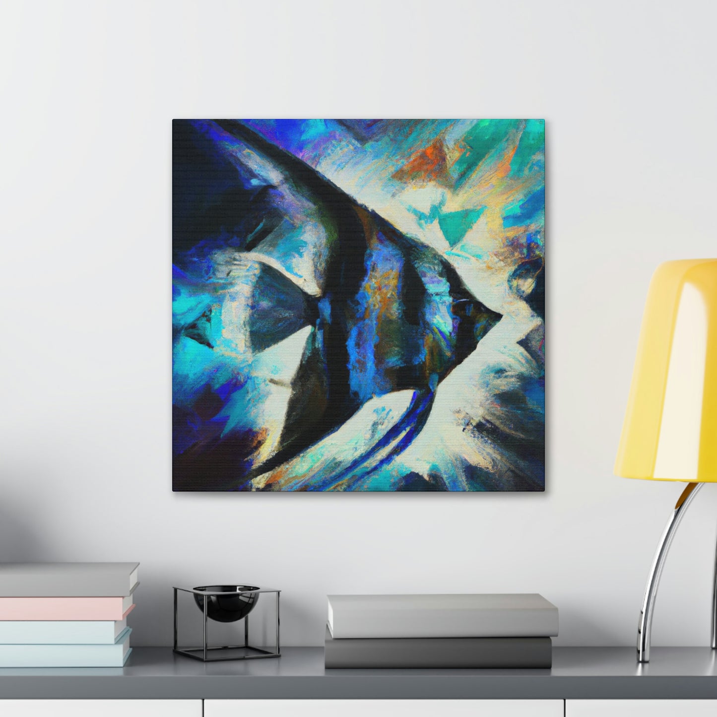 Angelic Fishes Dreaming - Canvas