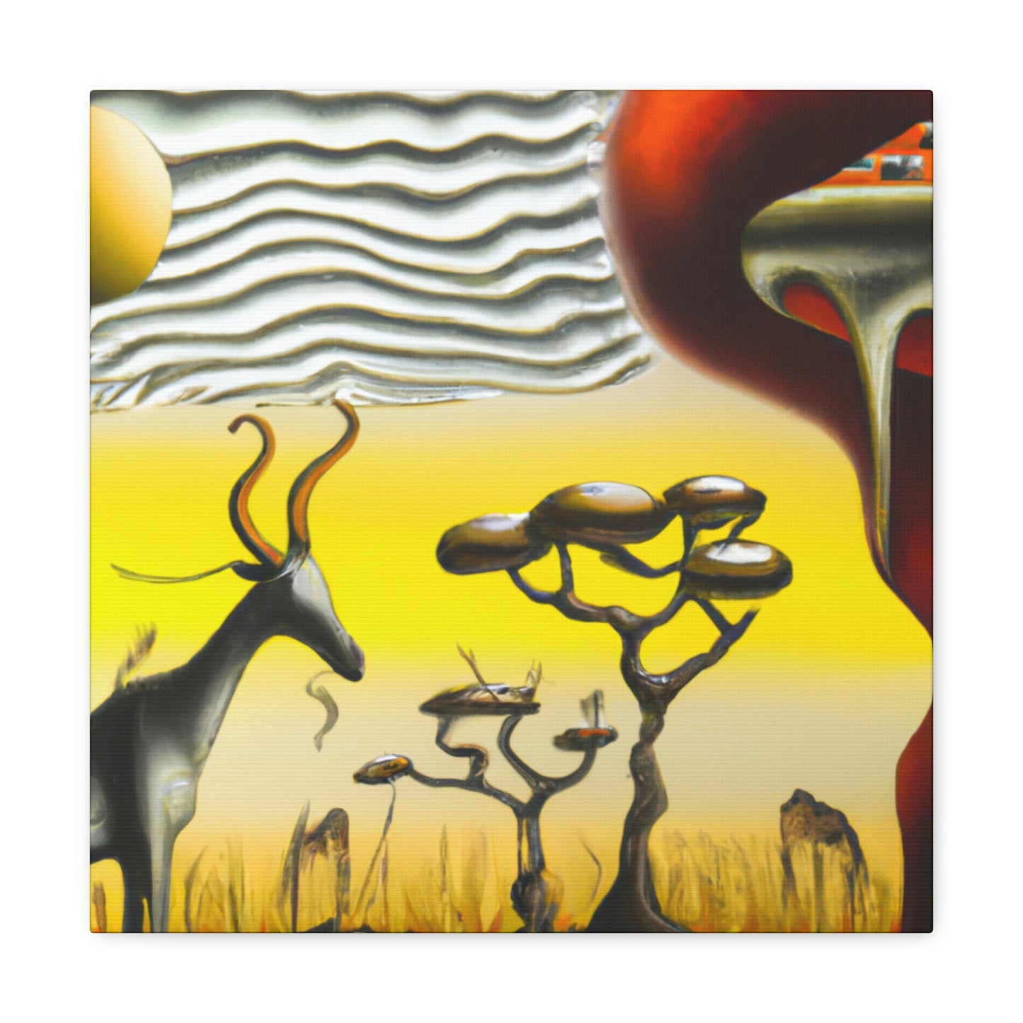 "Savannah in Surrealism" - Canvas