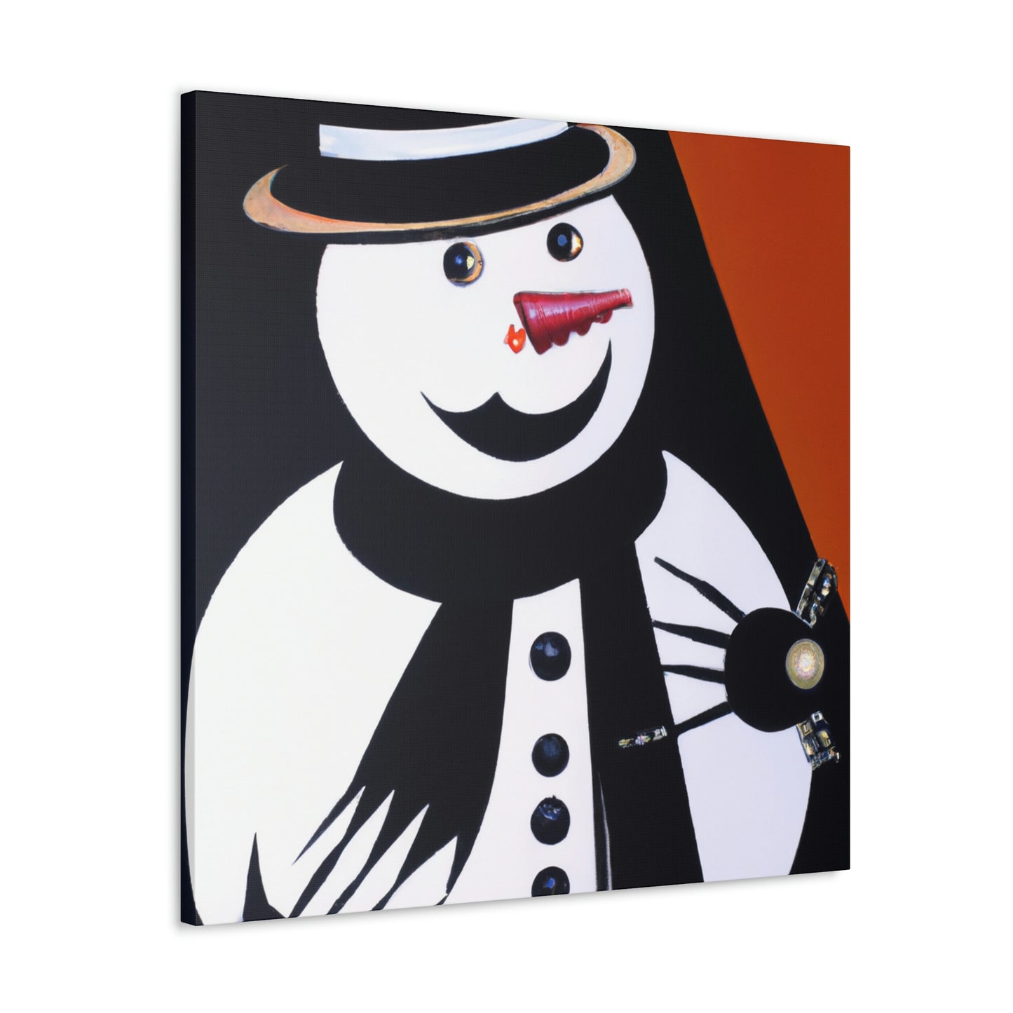 "Frosty's Silent Majesty" - Canvas