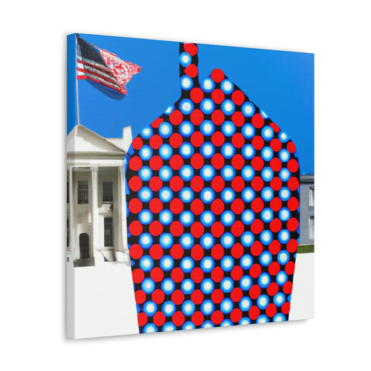 "White House Surreal Dream" - Canvas