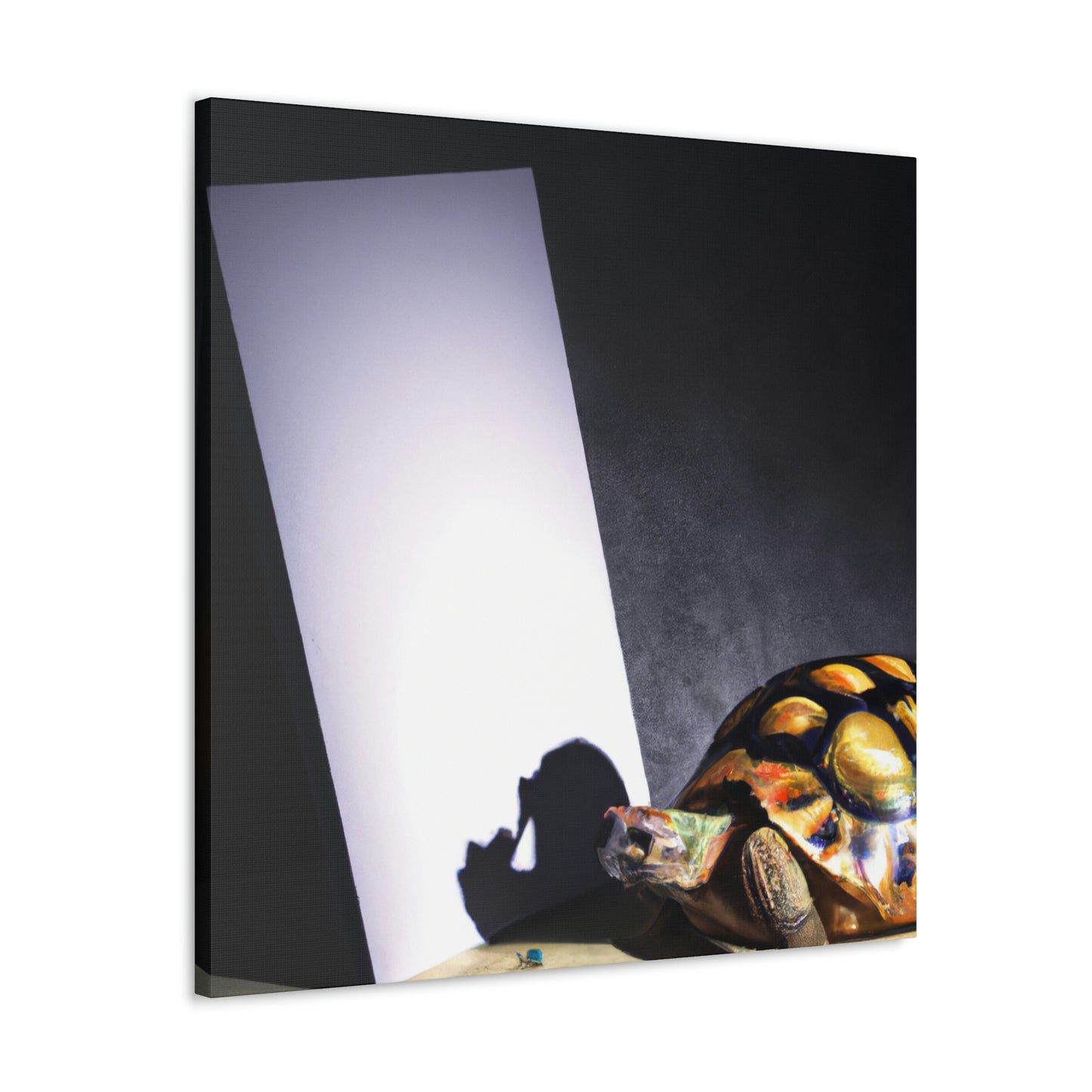 "Tortoise in Simplicity" - Canvas