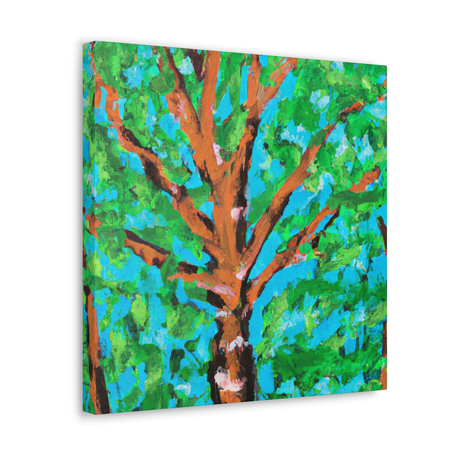 Beech Tree Expressionism - Canvas