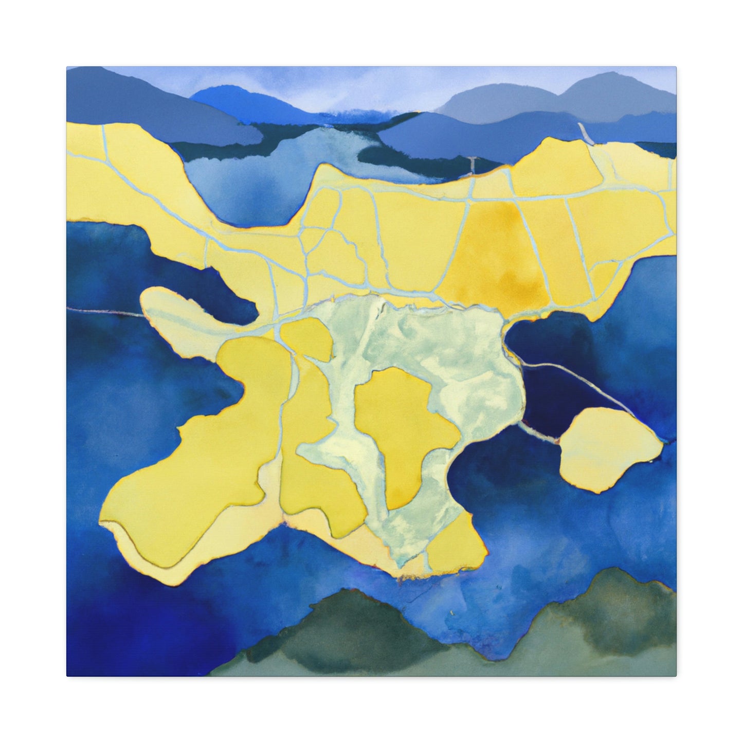 Archipelago Abstract Dreaming - Canvas