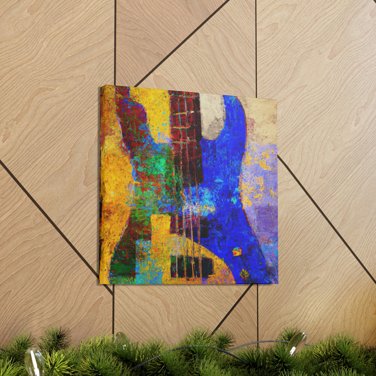 "Bass Guitar Resonance" - Canvas