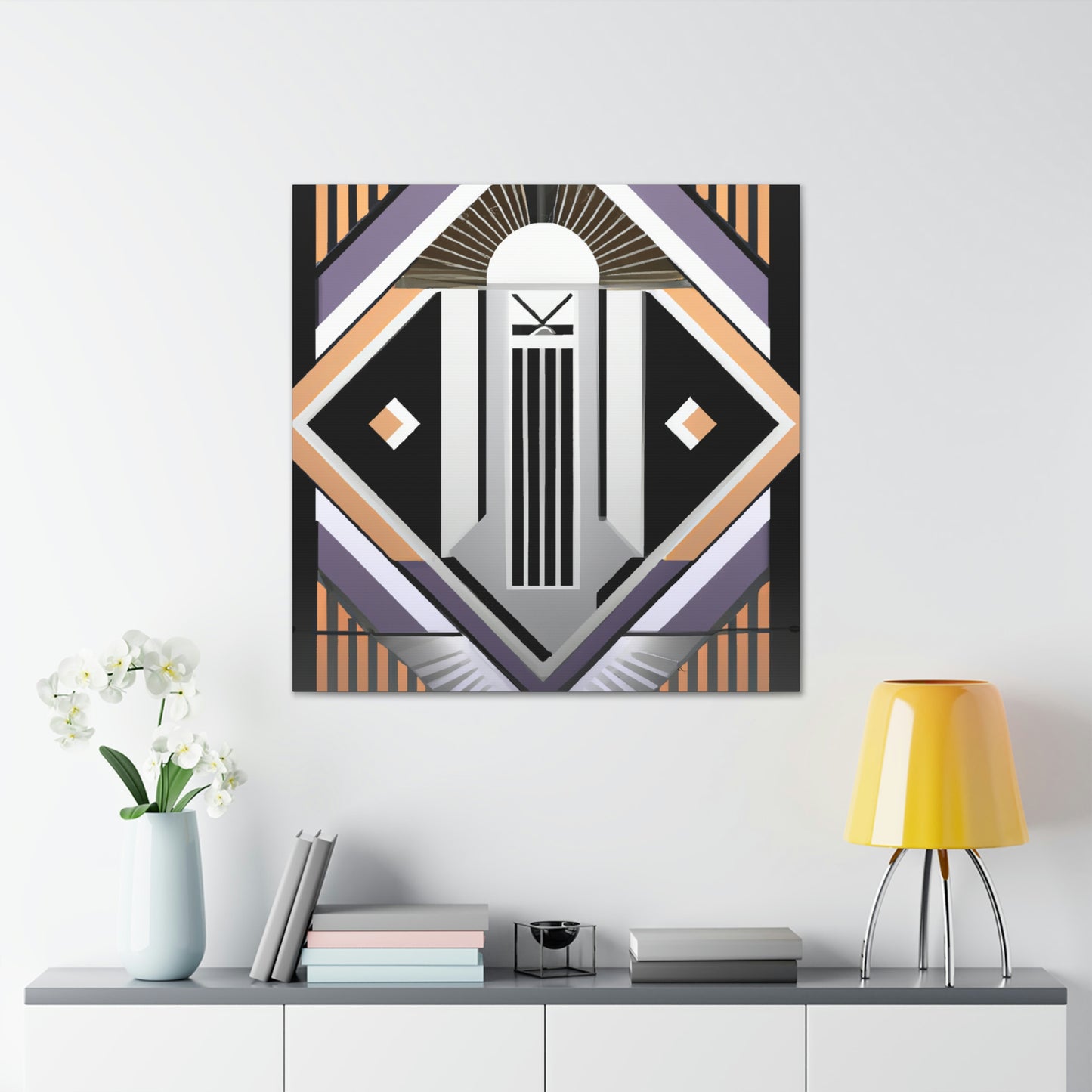 Dazzling Deco Splendor - Canvas