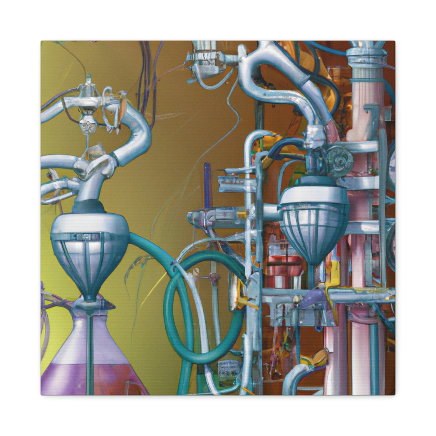 "Lab Equipment Visionary" - Canvas