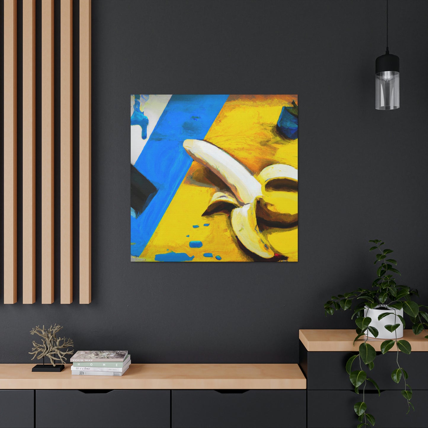 Bananas As Titans. - Canvas